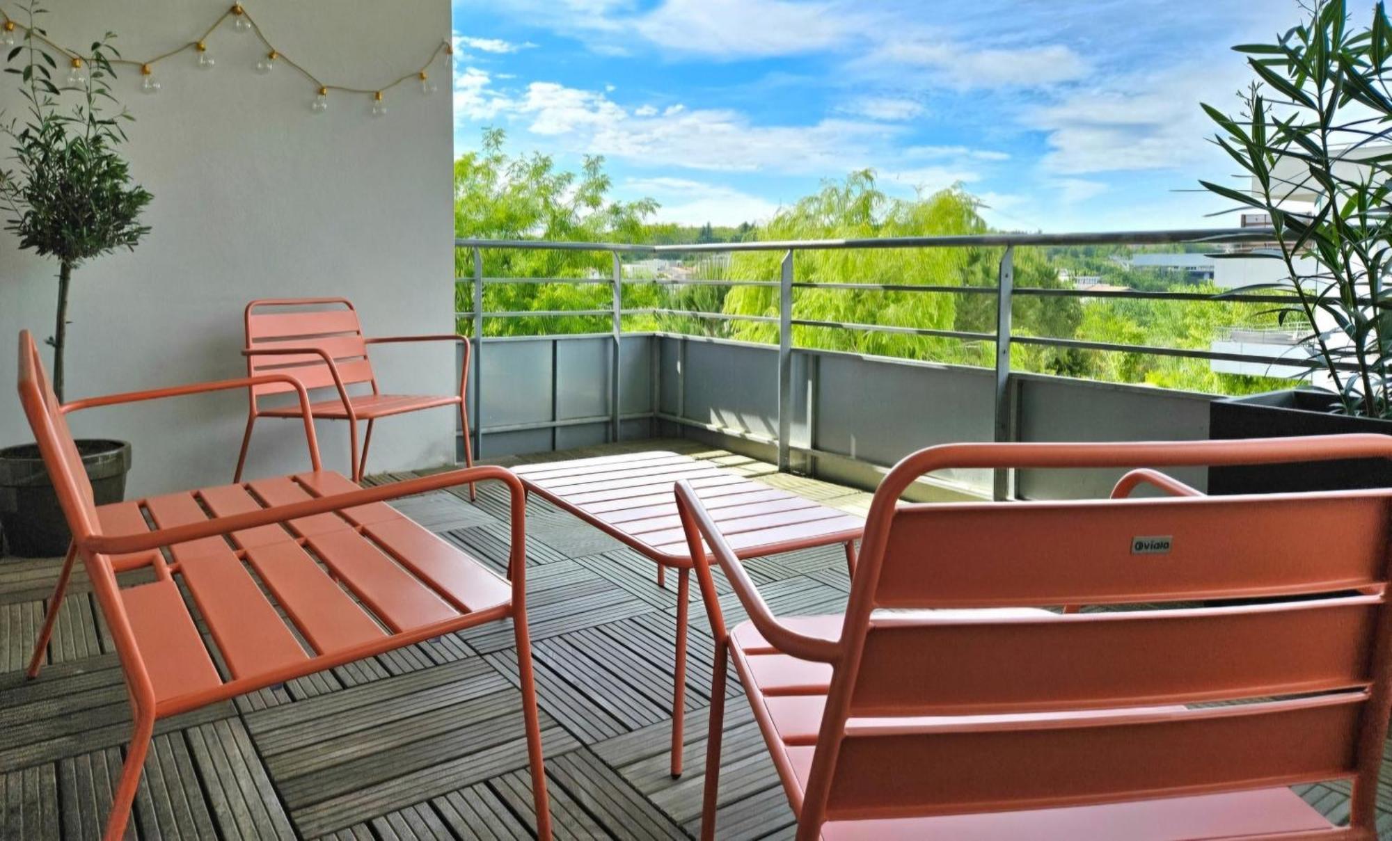 T3 Universites & Hospitals - Havre De Paix Pres Toulouse - Parking - Terrasse Ngoại thất bức ảnh